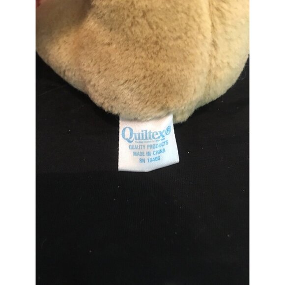 Vtg Quiltex Plush Bunny Lovey Rare w/Tush Tag VG Cond 7” Easter Rabbit - Picture 6 of 8
